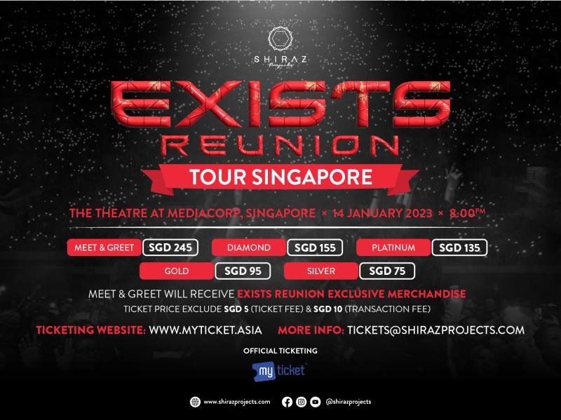 Exist SG – Ticketing Poster_800x600 Poster