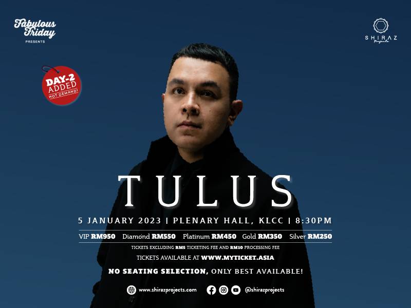 FF Tulus – Ticketing D2_800x600 Poster