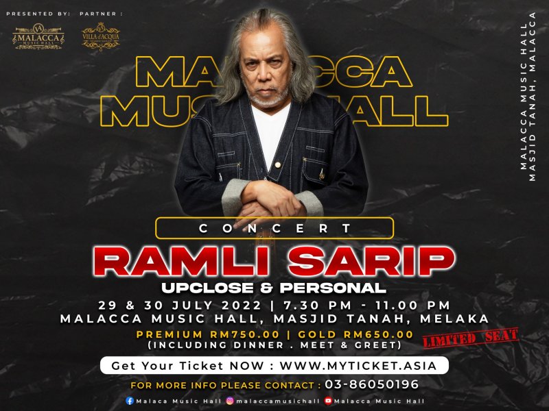 myticket_RAMLI SARIP _ OFFICIAL POSTER